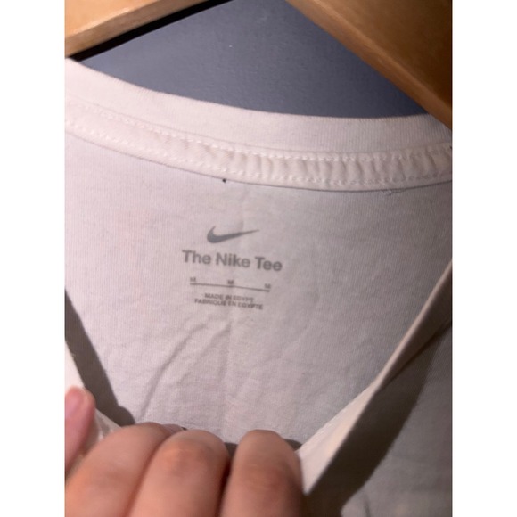 Nike And I Still Rise Long Sleeve Graphic T-Shirt White Red Mens Medium M - Picture 5 of 5